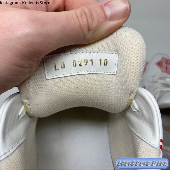LOUIS VUITTON x Nigo White ‘Heart’ Motif Trainers Size LV10 - Picture 8 of 10